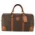 Céline CELINE Macadam Canvas Boston Bag PVC Leather Brown Gold - vista 13