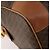 Céline CELINE Macadam Canvas Boston Bag PVC Leather Brown Gold - vista 14