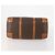 Céline CELINE Macadam Canvas Boston Bag PVC Leather Brown Gold - vista 5