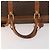 Céline CELINE Macadam Canvas Boston Bag PVC Leather Brown Gold - vista 7