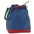 LOUIS VUITTON Epi Tricolor Noe Shoulder Bag Blue Red Green M44082 LV
