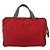 PRADA Sports Hand Bag Nylon Red Silver - vista 2