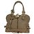 Chloé Chloe Paddington Shoulder Bag Leather Beige Silver Gold - vista 13