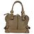Chloé Chloe Paddington Shoulder Bag Leather Beige Silver Gold - vista 2