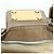 Chloé Chloe Paddington Shoulder Bag Leather Beige Silver Gold - vista 21