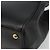 FENDI 2JOURS Hand Bag Leather Black Gold - vista 14