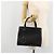 FENDI 2JOURS Hand Bag Leather Black Gold - vista 24