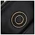 Céline CELINE Circle Hand Bag Leather 2way Black Gold - vista 19