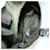 PRADA Backpack Nylon Green Silver - vista 26