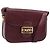 Céline CELINE Shoulder Bag Leather Bordeaux Gold