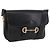 Céline CELINE Shoulder Bag Leather Black Gold