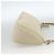 PRADA Accessory Pouch Nylon Beige Silver - vista 4