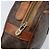 Céline CELINE Macadam Canvas Shoulder Bag PVC Leather Brown Gold - vista 9