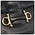 Céline CELINE Shoulder Bag Leather Black Gold - vista 10