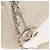 CHANEL Chain V Stitch Shoulder Bag Canvas Beige Silver CC - vista 10