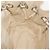 CHANEL Chain V Stitch Shoulder Bag Canvas Beige Silver CC - vista 18