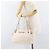 CHANEL Chain V Stitch Shoulder Bag Canvas Beige Silver CC - vista 22