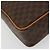 Céline CELINE Macadam Canvas Shoulder Bag PVC Leather Brown Gold - vista 17