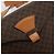 Céline CELINE Macadam Canvas Shoulder Bag PVC Leather Brown Gold - vista 18