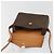 Céline CELINE Macadam Canvas Shoulder Bag PVC Leather Brown Gold - vista 9