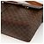 Céline CELINE Macadam Canvas Circle Shoulder Bag PVC Leather Brown Gold - vista 14