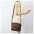 Céline CELINE Macadam Canvas Circle Shoulder Bag PVC Leather Brown Gold - vista 24