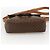 Céline CELINE Macadam Canvas Circle Shoulder Bag PVC Leather Brown Gold - vista 5