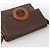 Céline CELINE Macadam Canvas Circle Shoulder Bag PVC Leather Brown Gold - vista 6