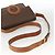 Céline CELINE Macadam Canvas Circle Shoulder Bag PVC Leather Brown Gold - vista 7