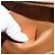 Céline CELINE Macadam Canvas Hand Bag PVC Leather 2way Brown Gold - vista 12
