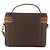 Céline CELINE Macadam Canvas Hand Bag PVC Leather 2way Brown Gold - vista 2