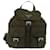 PRADA Backpack Nylon Green Silver  - vista 2