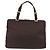 PRADA Tote Bag Satin Brown Gold - vista 13