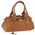 Chloé Chloe Paddington Hand Bag Leather Brown Silver gold