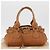 Chloé Chloe Paddington Hand Bag Leather Brown Silver gold - vista 12
