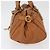 Chloé Chloe Paddington Hand Bag Leather Brown Silver gold - vista 3
