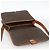Céline CELINE Macadam Canvas Shoulder Bag PVC Leather Brown Gold - vista 17