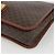 Céline CELINE Macadam Canvas Shoulder Bag PVC Leather Brown Gold - vista 9