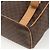 Céline CELINE Macadam Canvas Backpack PVC Leather Brown Gold - vista 17