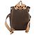 Céline CELINE Macadam Canvas Backpack PVC Leather Brown Gold - vista 2