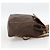 Céline CELINE Macadam Canvas Backpack PVC Leather Brown Gold - vista 4