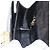Salvatore Ferragamo Gancini Hand Bag Patent leather 2way Black Gold - vista 22