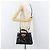 Salvatore Ferragamo Gancini Hand Bag Patent leather 2way Black Gold - vista 28