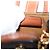 Céline CELINE Triomphe Canvas Micro Vertical Cabas Charm PVC Brown Gold - vista 11