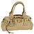 Chloé Chloe Paddington Hand Bag Leather Gold Silver