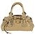 Chloé Chloe Paddington Hand Bag Leather Gold Silver - vista 13