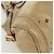 Chloé Chloe Paddington Hand Bag Leather Gold Silver - vista 8