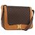 Céline CELINE Macadam Canvas Shoulder Bag PVC Leather Brown Gold