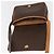 Céline CELINE Macadam Canvas Shoulder Bag PVC Leather Brown Gold - vista 17