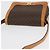 Céline CELINE Macadam Canvas Shoulder Bag PVC Leather Brown Gold - vista 6